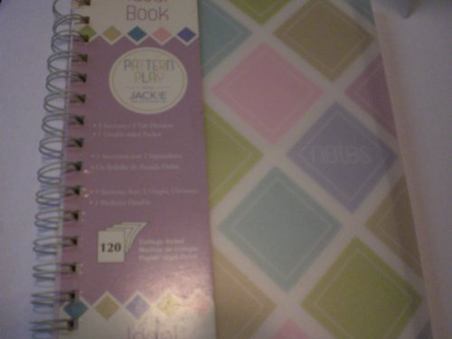 Ideal Book Pattern Play 120 College Ruled, 3 Section/2 Tab Dividers, 1 Double Sided Pocket On Sale