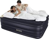 Intex Raised Downy Queen Airbed with Built-in Electric Pump by Intex