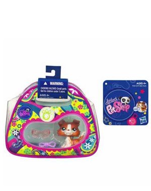 Detail image Littlest Pet Shop Purse Carry Case Collie