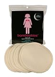 Bamboobies 2 Pair Ultra-Thick Overnight Nursing Pads, Natural