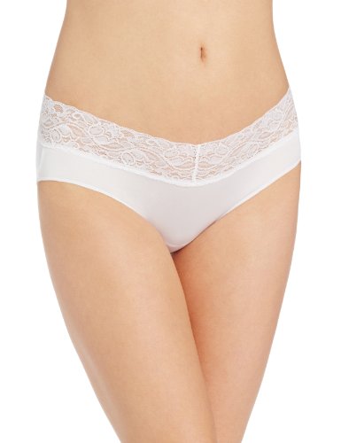 Barely There Women's Invisible Look Lace Waist Hipster Panty