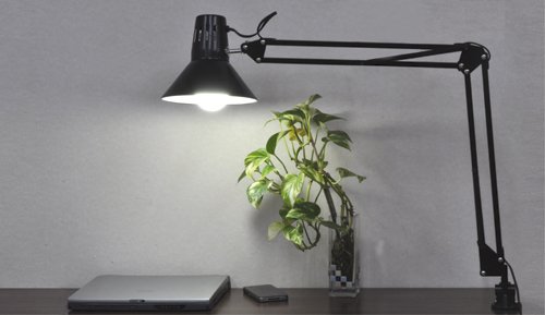 目に優しいLEDアームライト■デスクワークや受験勉強に最適です。