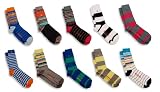 True Religion Mens Multi-Color Casual Cotton Crew Sock