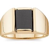 14K Yellow Gold Man's Onyx Ring