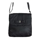 Bow Cross Body Fashion Bag Black