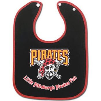 Pittsburgh Pirates Two-Toned Snap Baby Bib