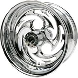 RC Components Wide Tire Rear Wheels - Chrome Savage , Finish: Chrome SU1810552-85C