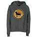 Sweatshirt Woman Dark Silver  Happiness Is Cane Corso  Dog
