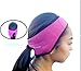 USA MADE-Small Ponytail Headband for Smaller Heads & Kids 400G Heavy Fleece w/ 800G Sewn in Ear Area for Extra Warmth. Perfect Running Headband Ear Warmer for Winter Weather by Finish It! Gear