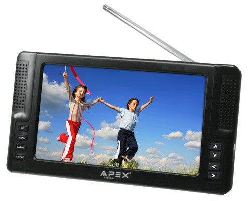 Apex Digital LDP706 7 Portable Digital TV w/ 5 hrs. Battery Time