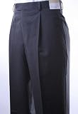 Men's Charcoal 100% Wool Suit-Separate Matching Pants