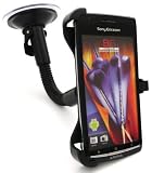 Flash Superstore - Support de Voiture pour Téléphone Fait sur Mesure pour SONY ERICSSON XPERIA X12 ARC - Inclus: Chargeur Voiture Micro USB Compatible Gratuit Image du produit