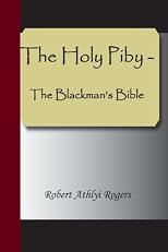 The Holy Piby - The Blackman's Bible