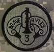 3rd ACR (Armored Cavalry Regiment) ACU Patch Foliage Green