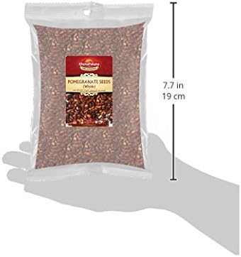 7 OZ ~ Pomegranate Seed Whole / Anardana 7 OZ KhanaPakana Brand ~ Best Deal on Amazon for Freshly Packed Gourmet Quality Spice
