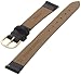 Timex Women's Q7B781 Calfskin 12mm Black Replacement Watchband