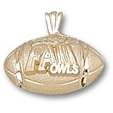 Florida Atlantic Univ Fau Football Pendant (10kt)