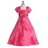 Chic Baby Girls Pink Layered Flower Girl Pageant Formal Dress 4-18
