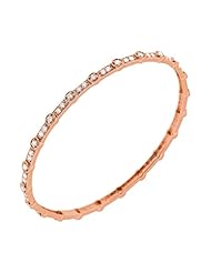 2.19 ct. tw Round Diamond Bangle Bracelet in Prong Setting - G-H SI1 - 14 Kt. Rose Gold