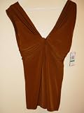 XOXO - Oxoxo Collection Tunic Top/blouse Brown (Large)