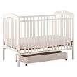Stork Craft Charlotte 4 in 1 Fixed Side Crib, White