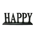Decorative Word - Happy (Espresso)
