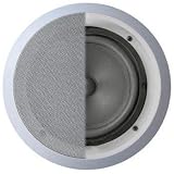 Technical Pro Custom Easy-to-install In-Wall In-Ceiling 8 300 watts Speaker (Single)