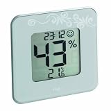 Produkt-Bild: Digitales Thermo-Hygrometer "Style" in Wei&szlig;