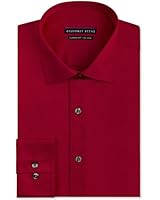 Geoffrey Beene Men's Fitted Non-Iron Sateen Shirt