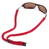 Chums Original Cotton Eyeglass and Sunglass Retainers. Standard End To Fit Most - Red by