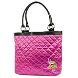 NFL Minnesota Vikings Pink Quilted Tote