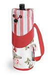 Picnic Time Wine Duffel Rose Wine Duffel With Carry Strap And Corkscrew (Red/Rose)
