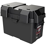 NOCO HM327BKS Group 27 Snap-Top Battery Box for Automotive, Marine, and RV Batteries