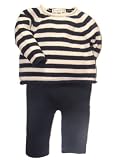 Angel Dear Cozy Knit Sweater Outfit- Navy