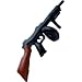 20er Jahre Aufblasbares Gewehr aufblasbar 75 cm Mafiagewehr Gangster Chicago Al Capone