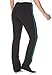Women's Plus Size Tall Stretch Bootcut Yoga Pants With Side Stripes