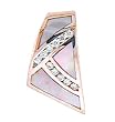 14K Rose Gold, Pink Mother of Pearl and Diamond Pendant