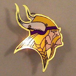 Minnesota Vikings NFL Flashing Pin or Pendant