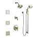 KOHLER K-10858-4-BN Bancroft Luxury Performance Showering Package, Vibrant Brushed Nickel