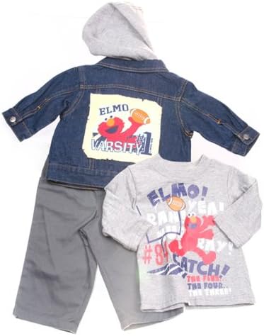 Elmo Baby-boys Toddler 3pc Set All Star (2T)