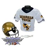 Georgia Tech Yellow Jackets NCAA Football Helmet and Jersey Set