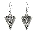 Oakland Raiders Dangle Earrings