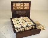 Deluxe Sudoku Wooden Board Game with Drawer
