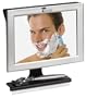 Fogless Shower Mirror with Squeegee by ToiletTree Products. Guaranteed Not to Fog, Designed Not to Fall.