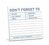 Knock Knock Sticky Notes: Don't Forget To (Pack of 8)