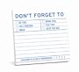 Knock Knock Sticky Notes: Don't Forget To (Pack of 8)