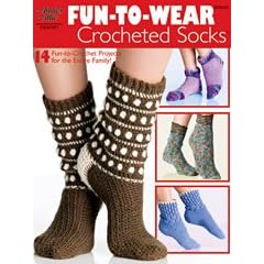 Fun-to-Wear Crocheted Socks (Annite's Attic #8765351)