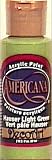 Americana Acrylic Paint 2 Ounces-Hauser Light Green/Opaque