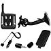 SUPER SET!! Richter KFZ Halterung vibrationsfrei 360&Acirc;&deg; drehbar f&Atilde;&frac14;r Apple iPhone 3G 16GB, 8Gb und 3GS Autohalterung mit Kugelgelenk neig- und schwenkbar! INKLUSIVE 3G / 3G s Zubeh&Atilde;&para;r: mumbi 3G / 3G s KFZ Ladekabel, mumbi 3G Mini Mikrofon und mumbi 3G / 3G s Etui