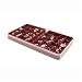 Jewelry : 36 Compartment Earring Organizer in Burgundy by Neatnix
